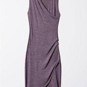 Aritizia Wilfred Free Izidora Dress in Mauvish